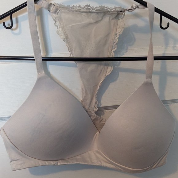 Aerie Real Sunnie Wireless Bra - Light Cream - Picture 1 of 3